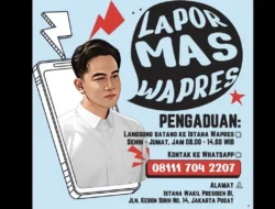 Wapres Gibran Rakabuming Buka Kanal Pengaduan Masyarakat melalui WhatsApp