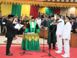 Atas Nama Presiden, Mendagri Resmi Lantik Gubernur dan Wakil Gubernur Aceh Masa Jabatan 2025-203