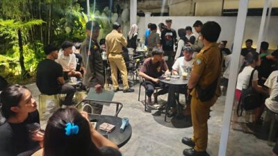 66 Anak Terjaring Jam Malam di Pontianak Barat