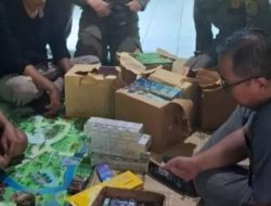 Satpol PP Bantul Tindak 14 Pedagang Rokok Ilegal, Sita 27 Ribu Batang