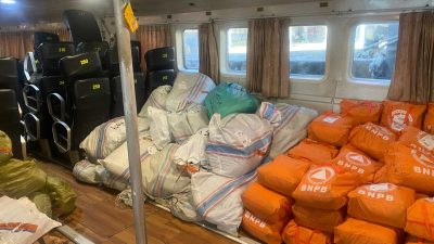 Banjir Aceh: BNPB Kirim Bantuan 27 Ton Via Kapal Laut