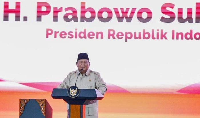 Prabowo Peninjauan Bantuan Tapteng, Logistik Harus Merata